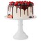 Last Confection Round Cake Stand, 11" Melamine Dessert Table Display for Birthdays, Holidays, Weddings